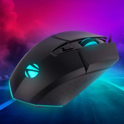 ZEBRONICS Shark Wired Ambidextrous OpticalGaming Mouse Premium Gaming Mouse, 6400 DPI, 6 Buttons, RGB, High Resolution Sensor image 2