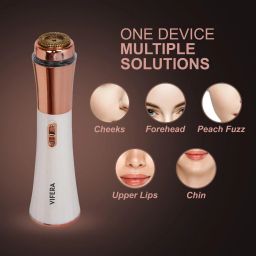 VIFERA Facial Hair Remover Machine for Women – USB Rechargeable Epilator for Face, Chin, Cheeks, Eyebrow & Upper Lip – Painless Hair Removal for Women Cordless Epilator-image-9