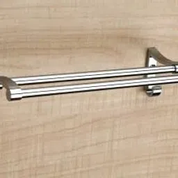 Multi-use Rack / Bathroom / Kitchen / Stand / Rod / Accessories 18 " TOWEL RACK Silver Towel Holder-7