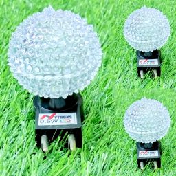 nytroks 0.5 W Basic Decorative 2 Pin, Plug & Play Night Bulb image 2