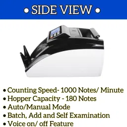 Security Store Cash counting machine with LCD display Note Counting Machine image 5