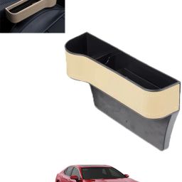 Universal Beige Side Seat Organizer For Vehicle-01 Car Side Seat Catcher-19