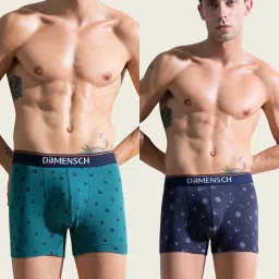 Pack of 2 Deo-Cotton Deodorizing Anti-Bacterial Printed Men Trunk-image-46