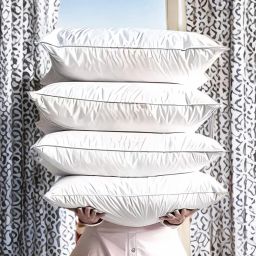 LUXURY Cotton Solid Sleeping Pillow Pack of 4-5