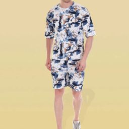 Tshirt Regular Shorts Co-ords Set-image-101