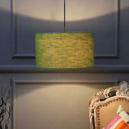 btr crafts Arianna Green Cotton Hanging Light-picture-5