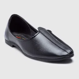 Lightweight | Comfortable | Trendy | Daily Wear | Synthetic Leather Jutis For Men-image-21