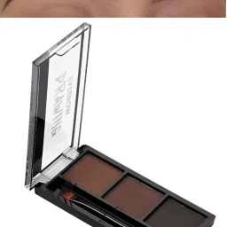 Professional 3 Shades Eyebrow Palette | Waterproof Eyebrow Filler with Brush 7.2 g-8