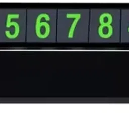 Car Dashboard Number Display - Mobile Number Display Car, Temporary Car Parking Car Number Plate-image-3