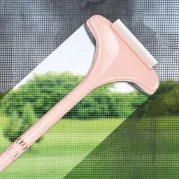 Mesh Cleaning Brush Wiper With Handle Cleaning Net Double-Sided Cleaner Brush K2 Sponge Wet and Dry Brush-image-46