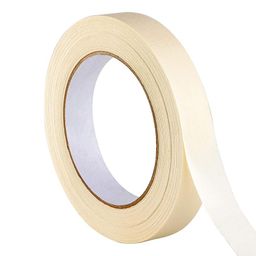 NUOVI Masking Tape | 20meter Length X 1inch Width, 140micron | Easy Tears, Leaves no Residue Behind | Multipurpose Tape for Carpenter, Artist, Home, DIY Projects & More (Pack of 3) image 3