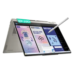 Lenovo Yoga 7 14ILL10 Intel Core Ultra 7 Touchscreen 2-in-1 Laptop (16GB, 1TB SSD, Windows 11 Home, 14 inch WUXGA OLED Display, MS Office 2024, Seashell, 1.38 KG)-image-96