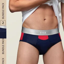 XYXX Men IntelliSoft Antimicrobial Micro Modal Pack of 2 Dualist Briefs XYBRF2PCKN289-picture-7