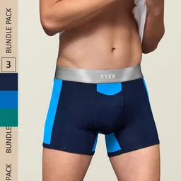 XYXX Men IntelliSoft Antimicrobial Micro Modal Pack of 3 Dualist Trunks XYTRNK3PCKN381-picture-14