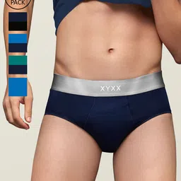 XYXX Men IntelliSoft Antimicrobial Micro Modal Pack of 5 Dualist Briefs XYBRF5PCKN105-picture-58
