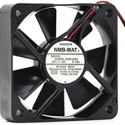 Enormity NMB 2406RL-05W-M50 DC Fan,24V-0.18A DC Cooling Fan 60*60*15mm 2Wire Cooler-image-50