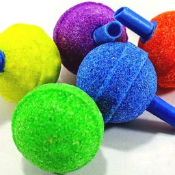 Air Oxygen Bubble Stone for Aquarium Multi color (Pack Of 5 ) Aquarium Air Stone-image-60