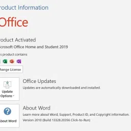 MICROSOFT Office Home & Student 2019 (1 User/PC, Lifetime Validity) image 3