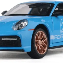 1:32 Scale Die-Cast Porsche 911 with Openable Doors,Pull Back Action,Lights-image-6