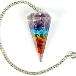 Orgone Crystal Stone Dowser Pendulum for Reiki Healing Decorative Showpiece-15 cm-15