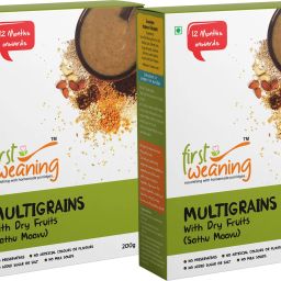 Multigrain enriched with dry fruits, Pack of 2, 200g each Cereal-image-8