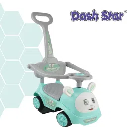 Roger Ride On Push Musical Baby Car With Protective Arm Rest And Parent Handle Rideons & Wagons Non Battery Operated Ride On-12
