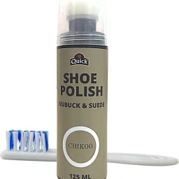 Quick Nubuck Suede Shoe Polish - Color - Chikoo (Pack 125 ML) Nubuck, Suede Shoe Renovator-image-54