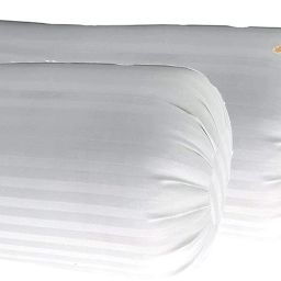 Bolster Set || Comfort And Support Bolster Microfibre Stripes Bolster Pack of 2-image-7