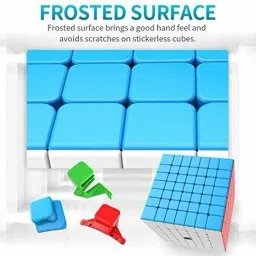kiditos MoYu Cubing Classroom 7X7 Cube Professional Stickerless Speed Cube 66mm Size image 4
