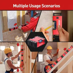 niktion Multi-function Foldable Level, 28-Inch Multi-Angle Measurement Woodworking Tools,Precise Leveling In Any Position Magnetic Engineer's Precision Level image 3