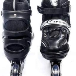 Skating Shoes Inline Skates w/ Light Up Wheels LED Flashing Roller Skat5es In-line Skates - Size 38-41 UK-image-16