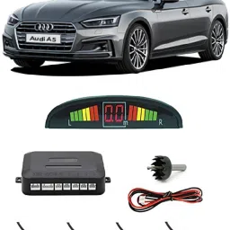 PKNB0664 Black Car Reverse Parking Sensor with LED Display 4 Sensor PKNB0664 Parking Sensor-image-3