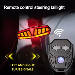 linist Bicycle Turn Signals Remote Control Indicator LED Rear Light Rechargeable LED Rear Break Light image 5