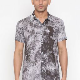 JAVINISHKA Men Classic Slim Fit Abstract Printed Casual Shirt-image-34