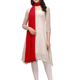 Nimidiya Dupatta With taping Border image 5