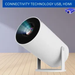 Clairbell Mini HD Projector for Home 4KSupport With Built-in App Netflix/Prime/YouTubeV78 (4500 lm / 1 Speaker / Wireless / Remote Controller) Portable Projector-6