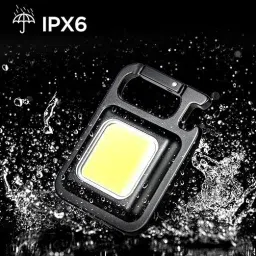 pingachh LED Mini COB Keychain and magentic Flashlight Portable USB Dart Flight image 4