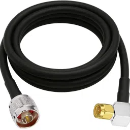 Netboon 10 Meters HLF 400 RF Coaxial Cable N Male to SMA Male Right Angle Connector For Antenna Amplifier-image-71