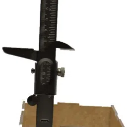 the labworld MATT FINISH Manual Vernier caliper slide caliper 12.5cm measurement metallic for measurement,length and diameter Vernier Caliper image 4