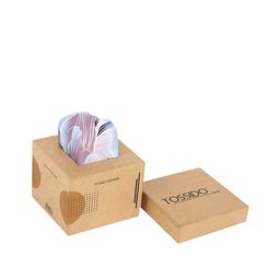 Tossido Men Pink & White Printed Microfibre Pocket Square-image-81