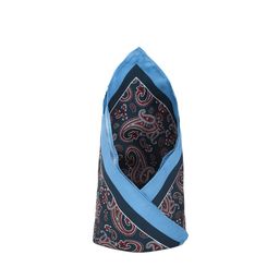 Van Heusen Navy Blue Printed Pocket Square-image-60