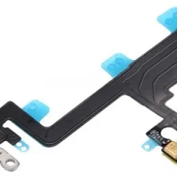 Sandreezz Power Button & Flashlight Flex Cable with Brackets for Apple iPhone 6 Power ON/OFF Button image 2