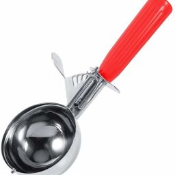 Stainless Steel Easy Trigger Ice Cream Scooper Serving Spoon, Kitchen Scoop Stainless Steel Ice-cream Spoon-image-12