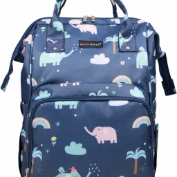 Printed Diaper Bag for Mothers for Travel, Maternity Bag for Newborn Baby Diaper Bag-image-2
