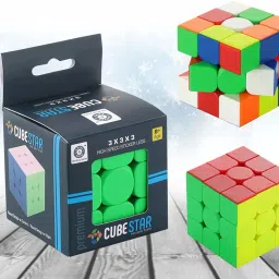 toy garrage Drift Warrior 4x4 Stickerless Speedcube Highspeed Magic Cube Puzzle image 5