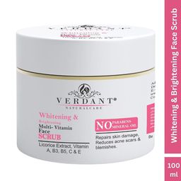 Verdant Natural Care Whitening & Brightening Multi Vitamin Face Scrub- 100ml-13