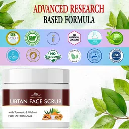 INTIMIFY Ubtan Face Scrub with Turmeric & Walnut - 100 ml image 5