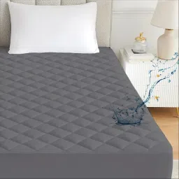 Fitted King Size Breathable, Stretchable, Waterproof Mattress Cover-image-87