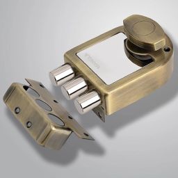 Steel Glossy Deadbolts-picture-21