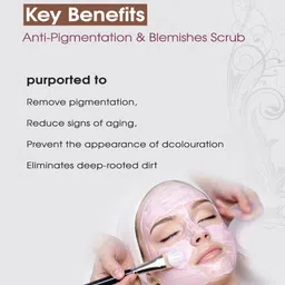 NutriGlow Sustainable Anti-Pigmentation & Blemishes Scrub 500 gm image 3